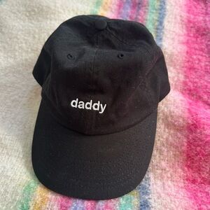 Black 'Daddy' Cap